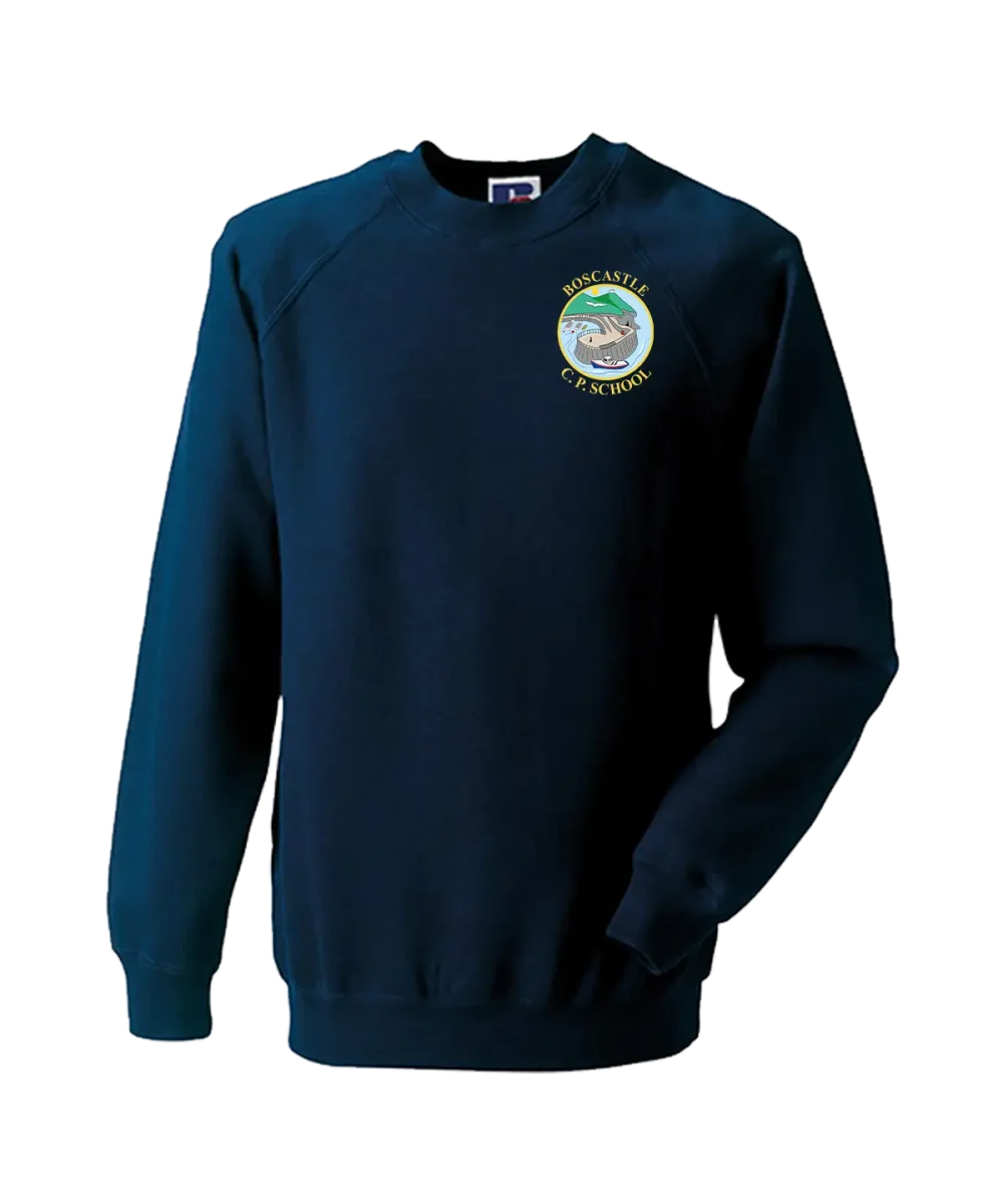 Boscastle Primary School Navy Sweatshirt