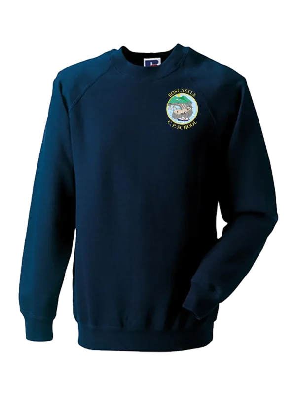 Boscastle Primary School Navy Sweatshirt