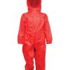 Classic Red Rain Suits