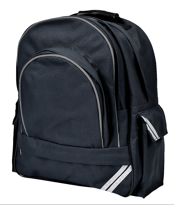 Black Senior Backpack