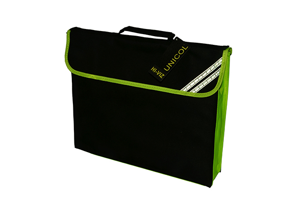 Black Expandable Book Bag - Road Safety