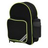 Black Infant Backpack - Road Safety