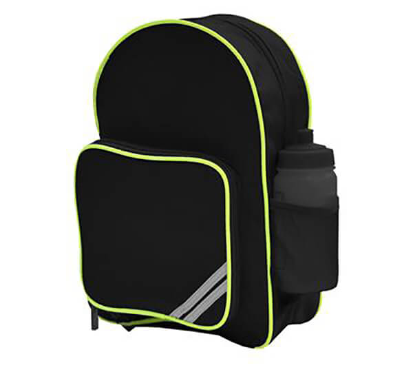 Black Infant Backpack - Road Safety