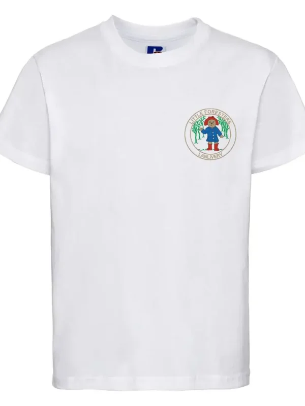 Lanlivery Little Forresters White T-Shirt