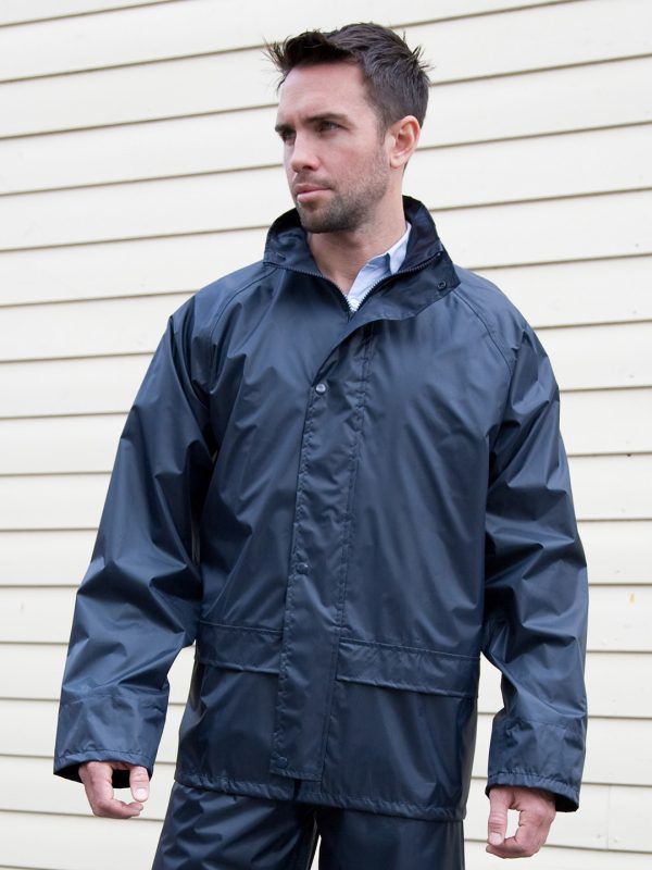 Core rain jacket