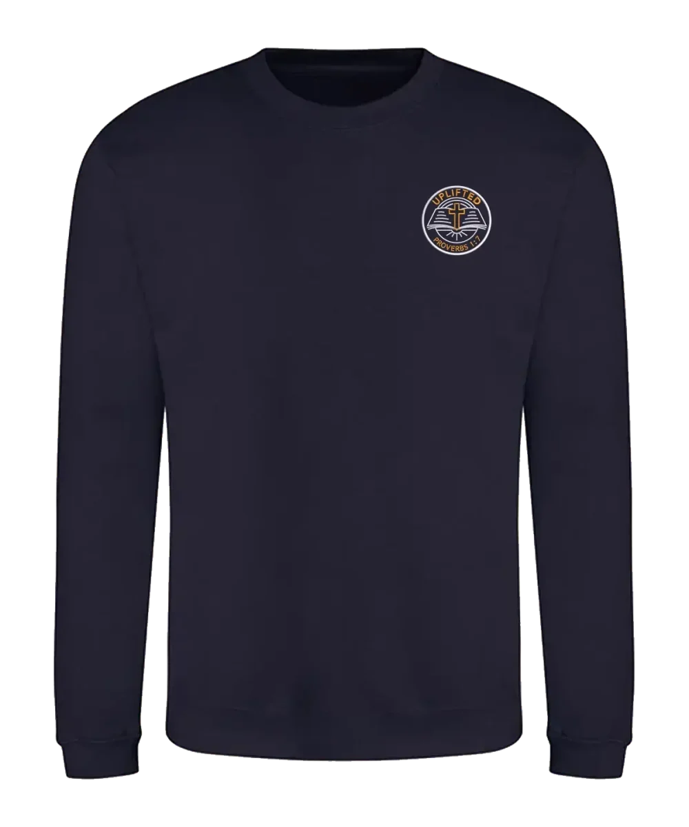 Uplifted School Navy Sweatshirt