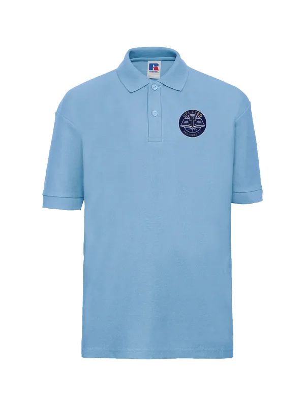 Uplifted School Sky Blue Polo Shirt