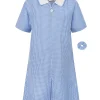 Tavistock Primary Sky Blue Summer Dress Front